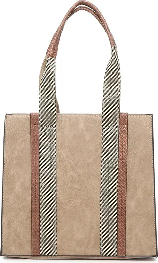 Kelly & Katie Woven Handle Tote