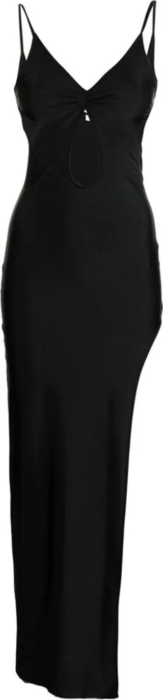 Cut-Out Detail Slip Dress