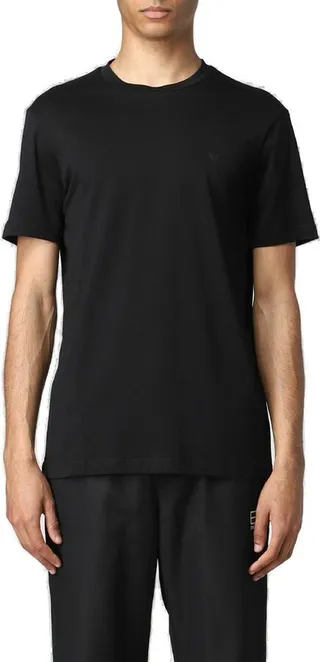 Emporio Armani Logo Printed Crewneck T-Shirt