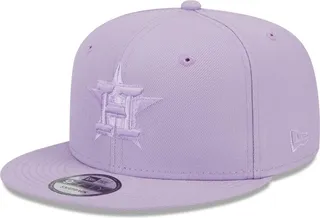 Men's New Era Lavender Houston Astros Spring Color Basic 9FIFTY Snapback Hat