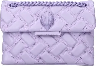 Mini Kensington Drench Leather Convertible Crossbody Bag