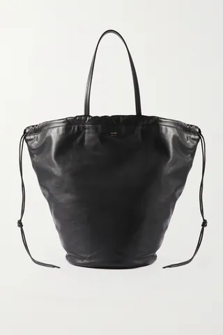 Khaite - Osa Medium Leather Tote - Black