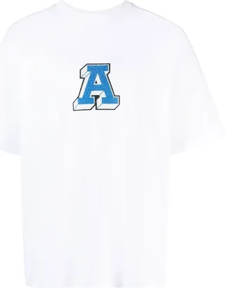 logo-print T-shirt