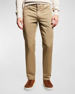 Men's Twill 5-Pocket Pants