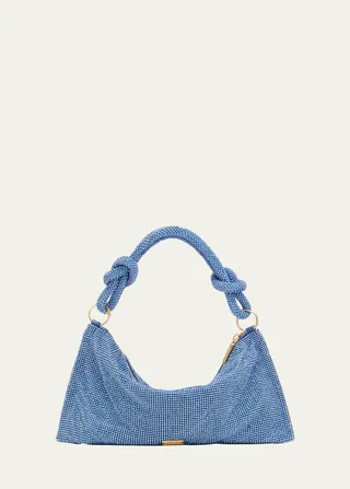Hera Nano Knotted Embellished Shoulder Bag