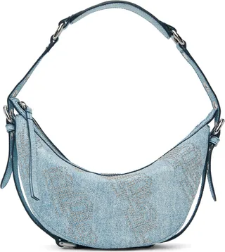 BY FAR Blue Gib Bag