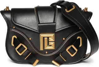 Blaze Box leather shoulder bag