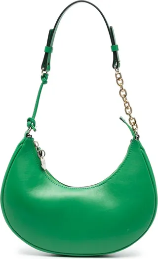 To The Moon leather shoulder bag