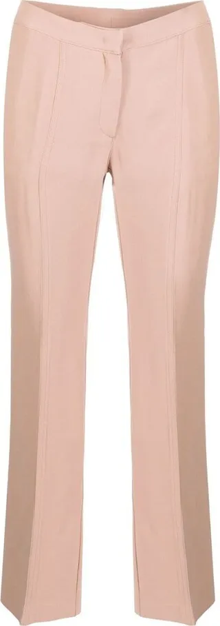 Cropped Flared Trousers