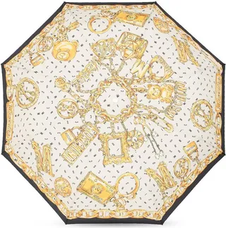 Moschino All-Over Pattern Compact Umbrella