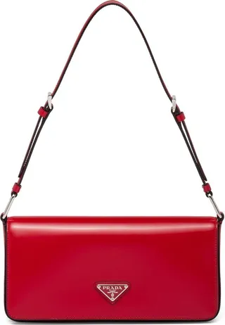 Femme brushed-leather shoulder bag