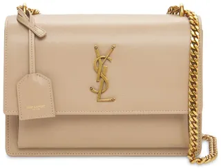 Sunset medium leather shoulder bag
