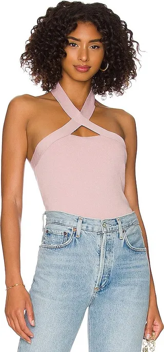 Halter Cut Out Tank