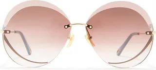 64mm Round Sunglasses