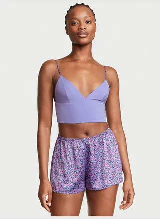 Cami Satin Short Set