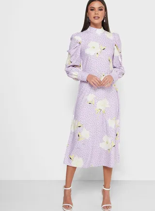 Floral Print Dress