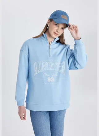 Woman Sweat Tunic Long Sleeve