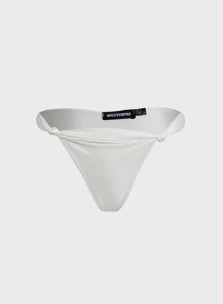 Knot Detail Bikini Bottoms