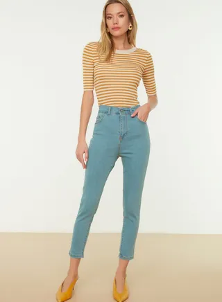 High Waist Skinny Jeans