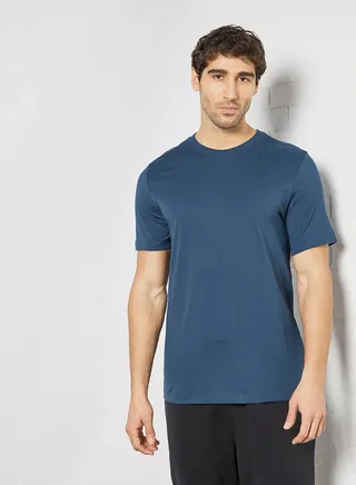 Jumpman Crew Neck T-Shirt Navy