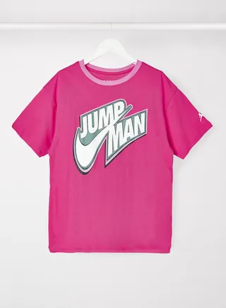 Teen Logo Detail T-Shirt Pink