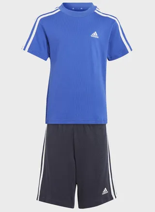 Essentials 3-Stripes Tee And Shorts Set