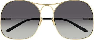 Chloé Eyewear Oversized Frame Sunglasses