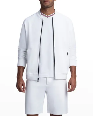 Men's Comfort Full-Zip Bomber Sweatshirt