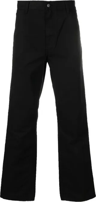 Straight-Leg Cut Trousers