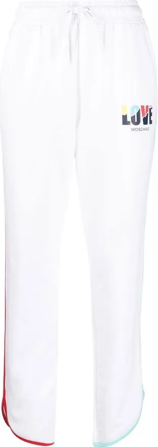 Contrast-Stripe Track Pants
