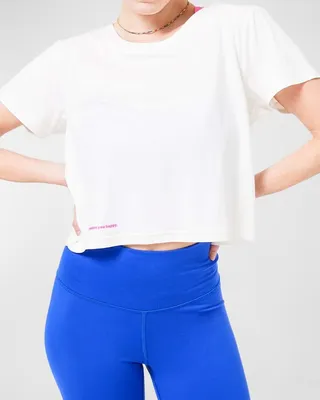 Sugar Swizzle WorkIt Crop Tee