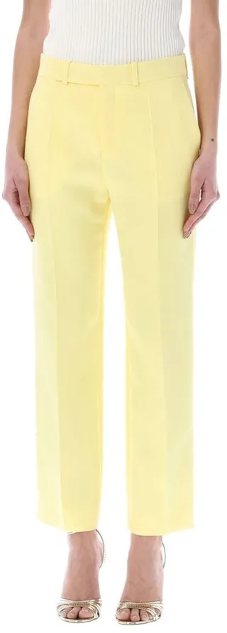 Chloé High Waist Straight Leg Pants