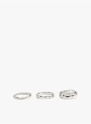 Ring Set 3 Pack Metal Thin