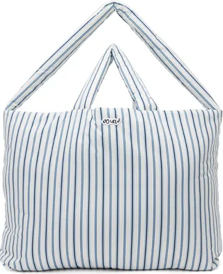 Soulland White Denver Tote