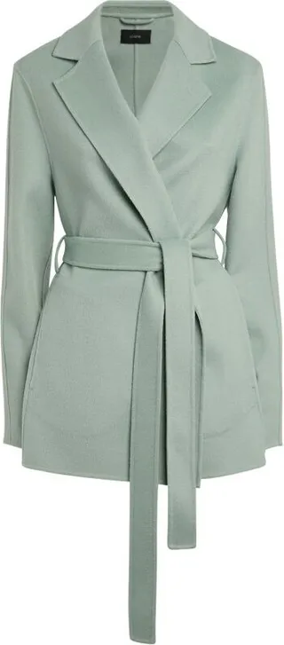 Joseph Wool-Cashmere Wrap Coat