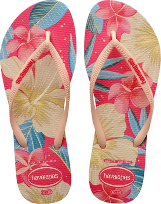 Slim Floral Flip-Flop