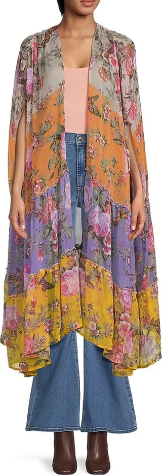 Floral Maxi Duster