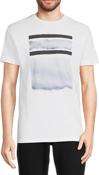 Geo Watercolor T Shirt