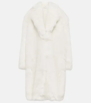 Faux fur coat
