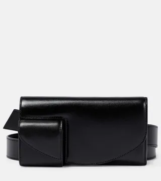 Leather belt bag