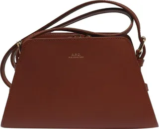 A.P.C. Tetra Logo Detailed Small Shoulder Bag