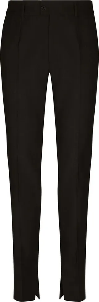 Ankle-Slit Super-Skinny Trousers