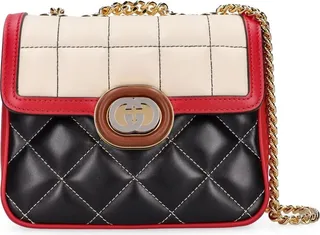 Gucci Deco quilted leather shoulder bag