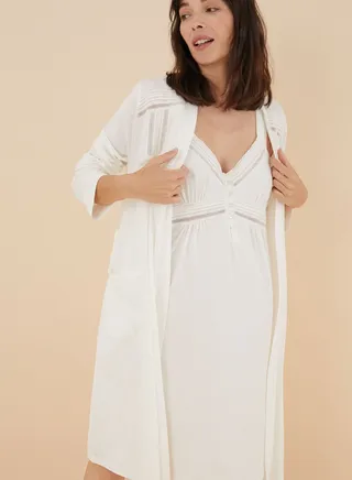 Pocket Detail Robe