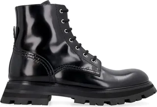 Wander Leather Combat Boots