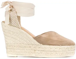 Hamptons wedge espadrilles