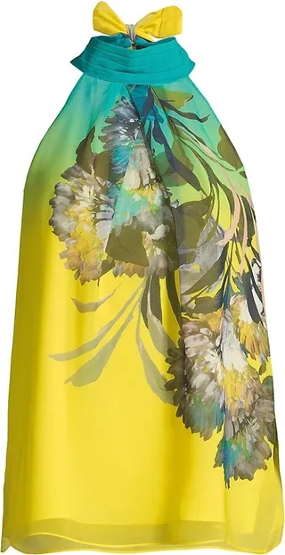 Talulah Floral Halter Blouse