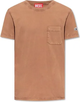 Diesel T-Worky-Dov-Pe Crewneck T-Shirt