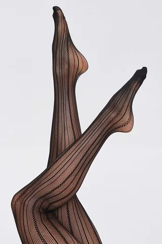 Sheer Striped Tights