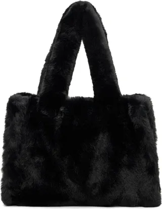 Stand Studio Black Liz Tote